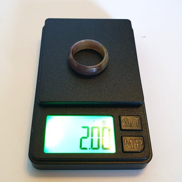 Rare Vintage 20ct Natural Lavender Jade Ring – Size 6 – Collector’s Treasure - Picture 10 of 11